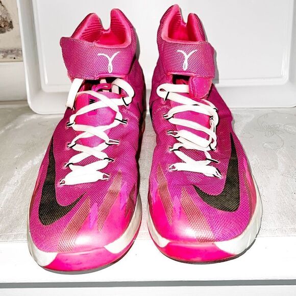 Nike Zoom Hyperrev 2014 Think Pink Mens Basketball Sneakers Sz 13 Host Pick - Picture 8 of 10